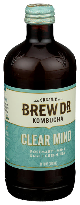 Clear Mind Kombucha, Org, 14 floz