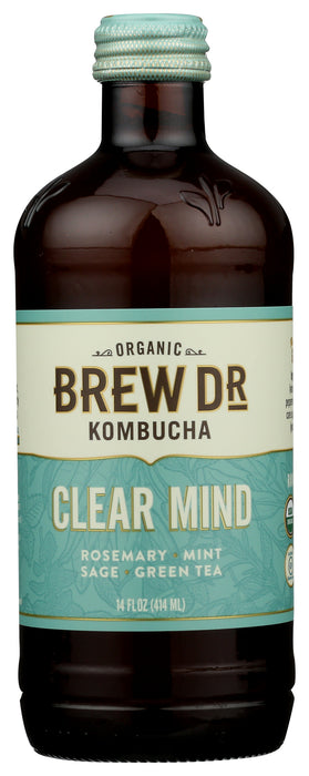 Clear Mind Kombucha, Org, 14 floz