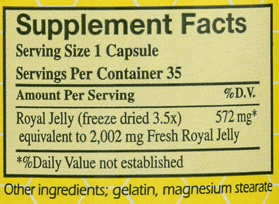 Royal Jelly 2000mg, 35 cap