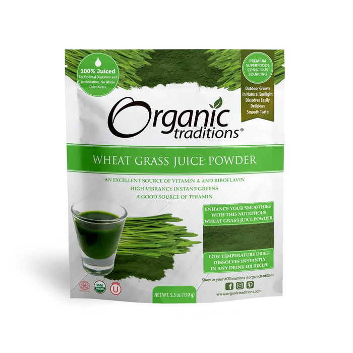 Wheat Grass Juice Powder, Org, 5.3 oz