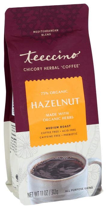 Hazelnut Chicory Herbal Coffee, 11 oz