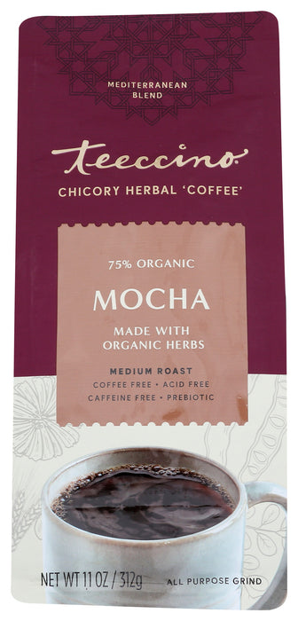 Mocha Chicory Herbal Coffee, 11 oz