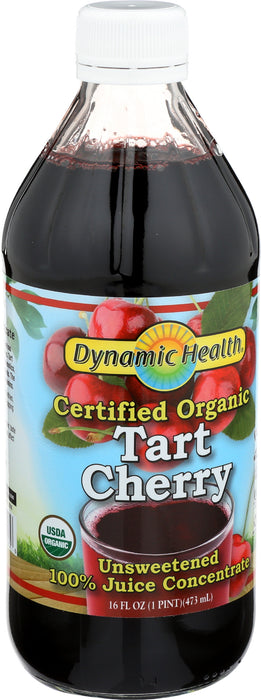 Tart Cherry Juice Concentrate, Org, 16 fl oz