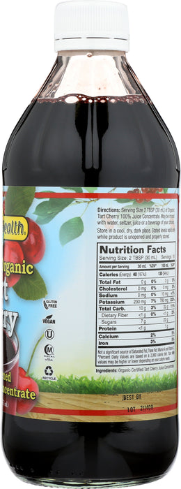 Tart Cherry Juice Concentrate, Org, 16 fl oz