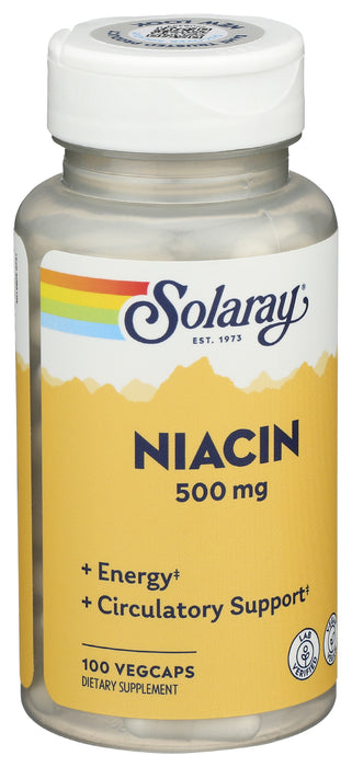 Niacin, 500mg, 100 vcap