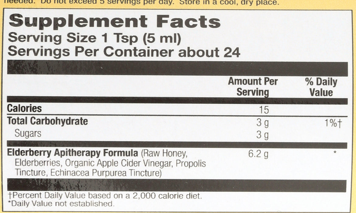 Elderberry Syrup, 4 fl oz