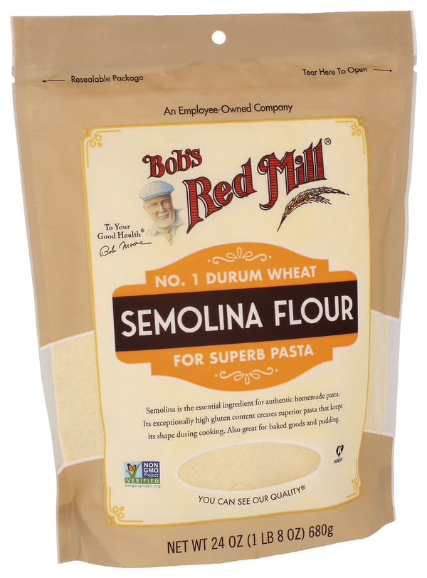 Semolina Flour, 24 oz