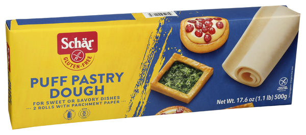 Puff Pastry Dough, GF, 17.6 oz