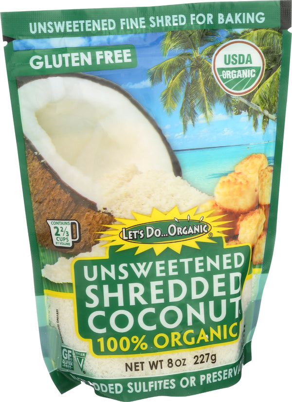 Shredded Coconut, Org, 8 oz