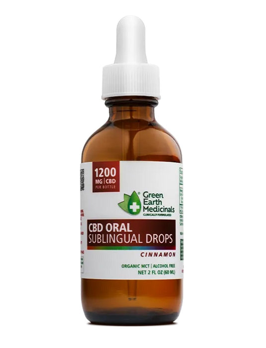 CBD Sublingual Drops, 600mg, 1floz