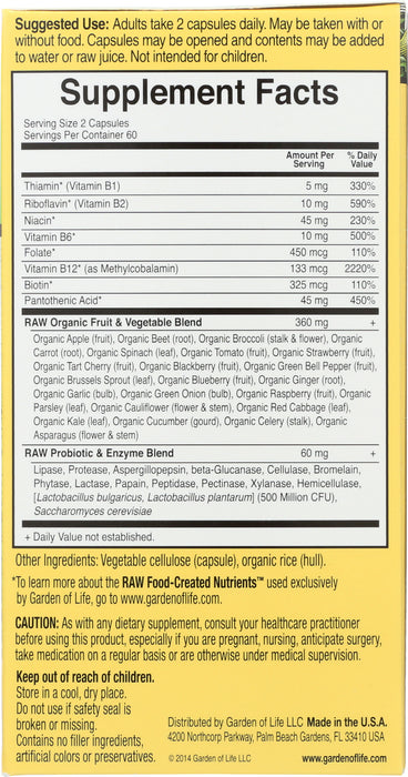 Vitamin Code B-Complex, 120 cap