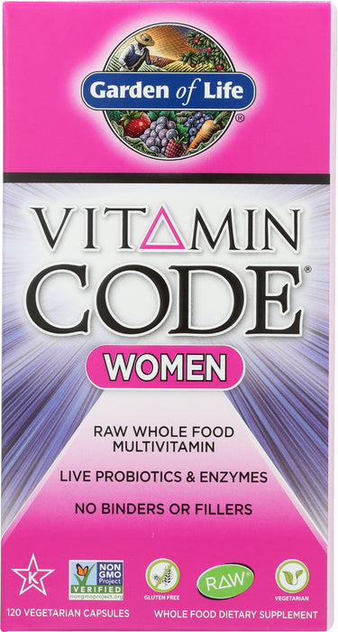 Vitamin Code Women's Multi, 120 cap