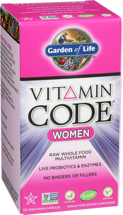 Vitamin Code Women's Multi, 120 cap