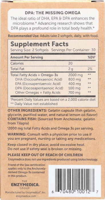 Fish Oil, Max Str 2000mg, 60sgel