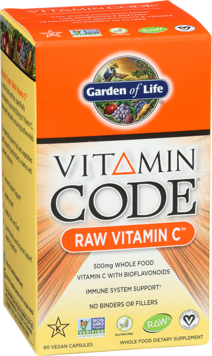 Vitamin Code Vitamin C, 60 cap