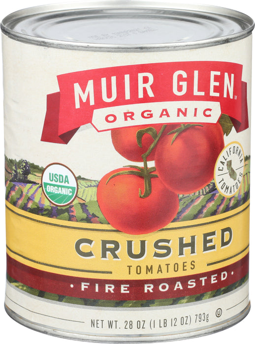 Fire Roasted Crushed Tomato, Org, 28 oz