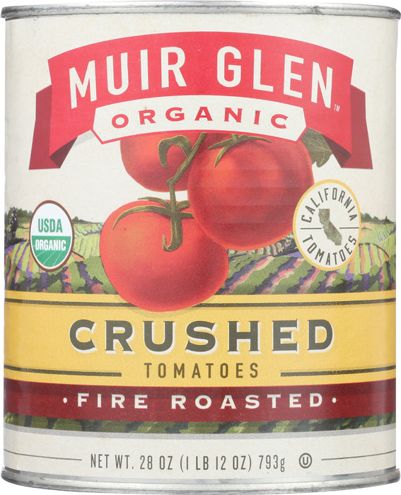 Fire Roasted Crushed Tomato, Org, 28 oz