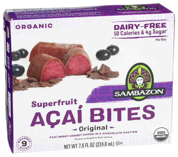 Acai Superfruit Bites, Org, 7.6 oz