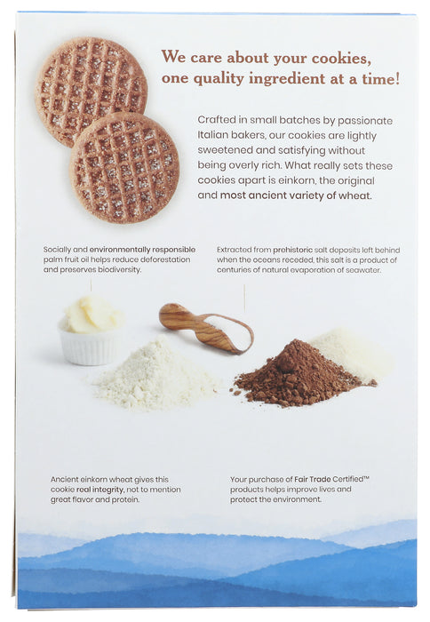Einkorn Crispy Cocoa Cookies, Org, 8.8 oz