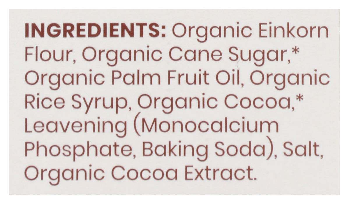 Einkorn Crispy Cocoa Cookies, Org, 8.8 oz