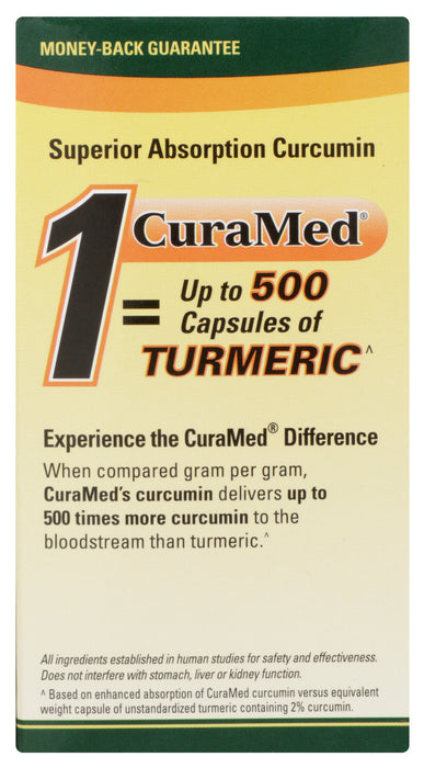 CuraMed 500mg, Vegan, 60 vcap