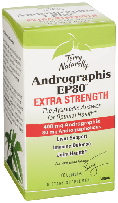 Andrographis EP80 Extra Strength 400 mg, 60 vcap