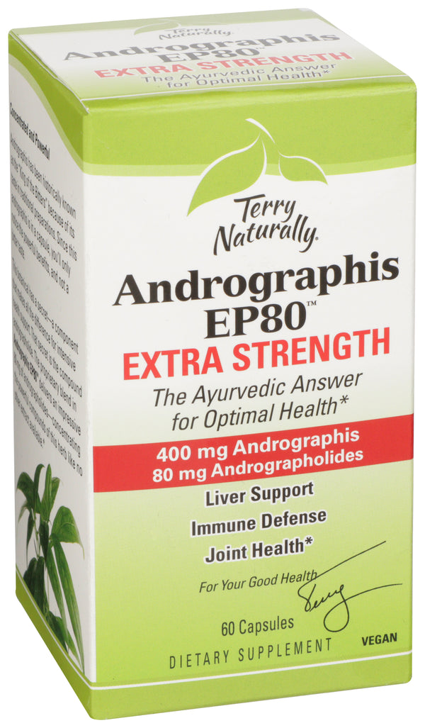 Andrographis EP80 Extra Strength 400 mg, 60 vcap