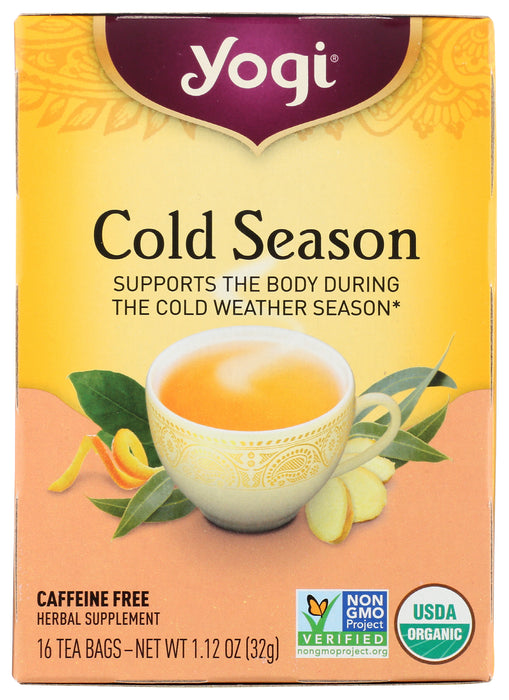 Cold Season Tea, Org, 16 tbag