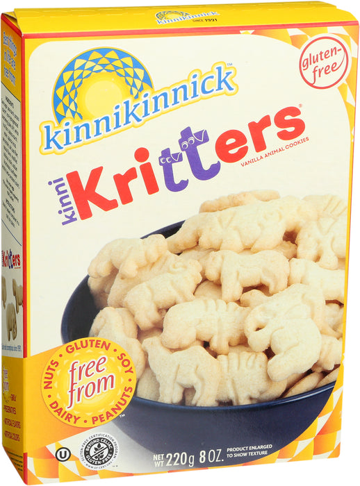 Animal Cookies, Vanilla Kritters, GF, 8 oz