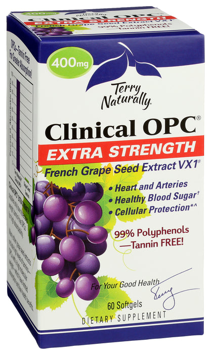 Clinical OPC 400mg Extra Strength, 60 sgel