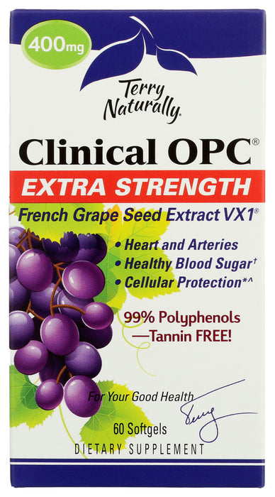 Clinical OPC 400mg Extra Strength, 60 sgel