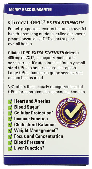 Clinical OPC 400mg Extra Strength, 60 sgel