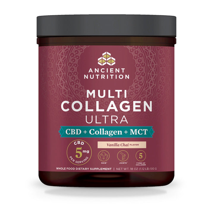 Multi Collagen Ultra, Vanilla Chai, 30 Serv/510 g