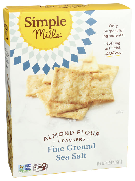 Almond Flour Crackers, Sea Salt, GF, 4.25 oz