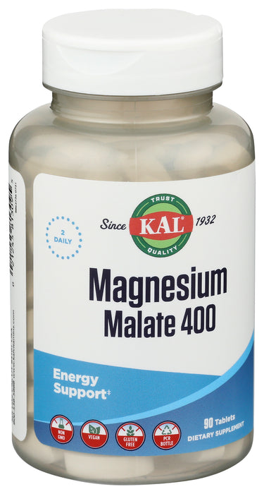 Magnesium Malate 400 mg, 90 tab