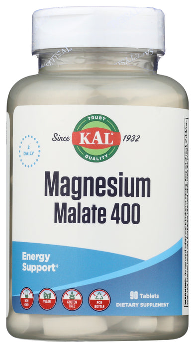 Magnesium Malate 400 mg, 90 tab