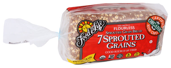 7 Grains Sprouted Bread, Org, 24 oz