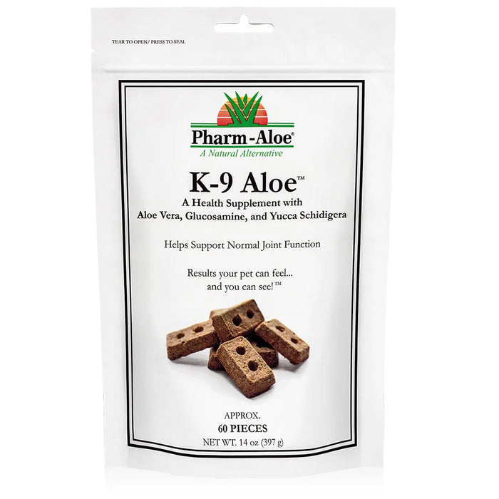 K-9 Aloe, Dog Biscuits, 60ct