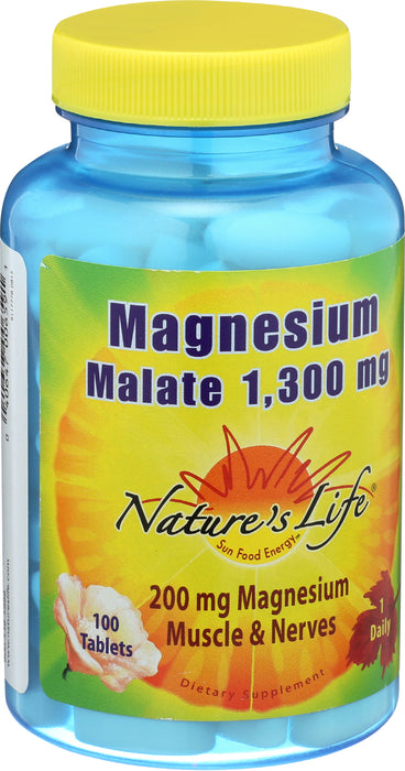 Magnesium Malate 200 mg, 100 tab