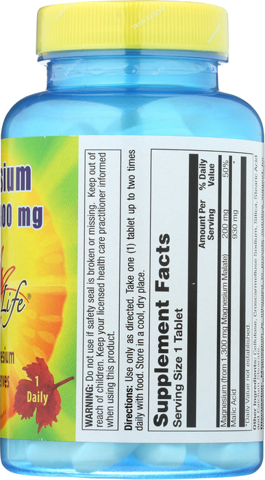 Magnesium Malate 200 mg, 100 tab