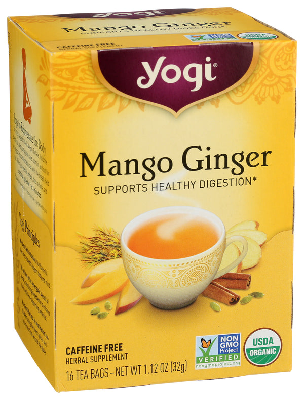 Mango Ginger Tea, Org, 16 tbag