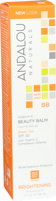 Brightening, Beauty Balm SPF 30, 2 floz