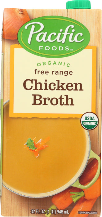 Free Range Chicken Broth, Org, 32 fl oz