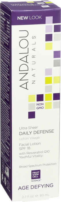 Daily Defense, Age Defying, Ultra Sheer, 2.7floz