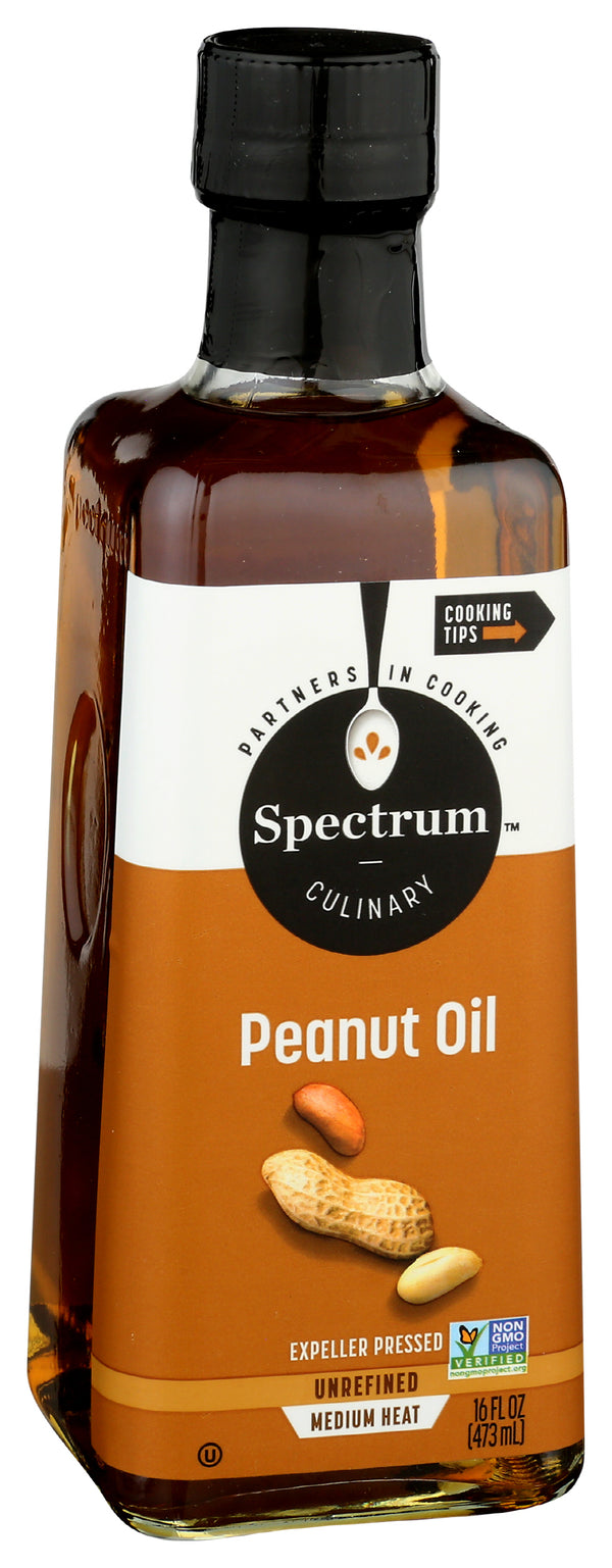 Peanut Oil, Expeller Pressed, 16 fl oz