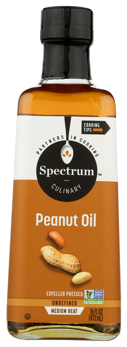 Peanut Oil, Expeller Pressed, 16 fl oz