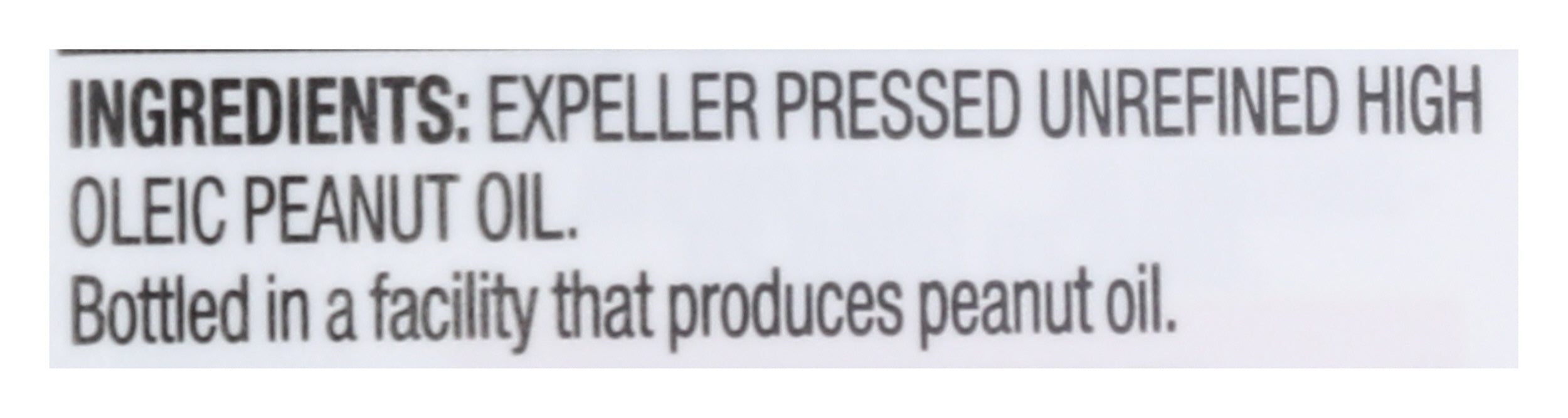 Peanut Oil, Expeller Pressed, 16 fl oz