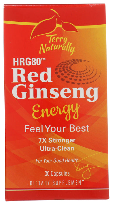 Red Ginseng HRG80 Energy, 30 cap