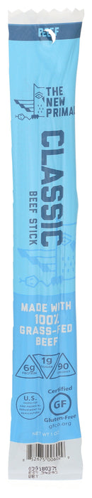 Beef Stick, Classic, GF Paleo, 1 oz