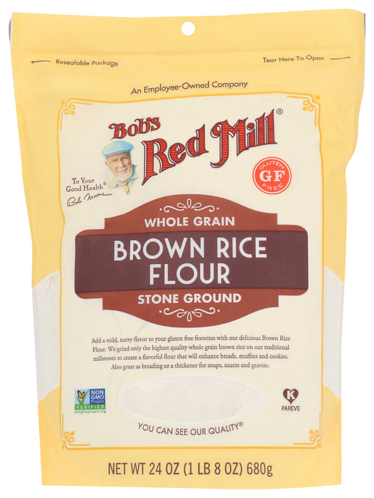 Whole Grain Rice Flour, 24 oz